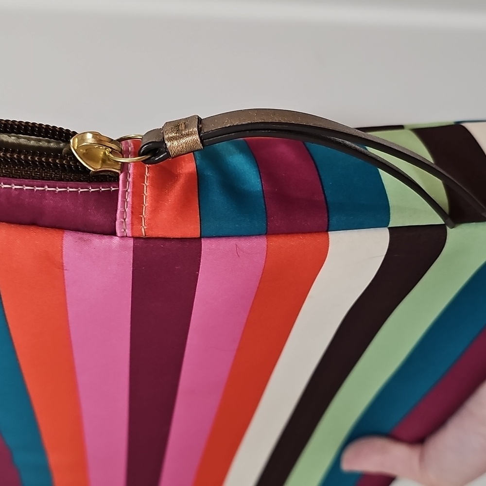 Coach Multicolor Striped Laptop Sleeve - Picture 9 of 13